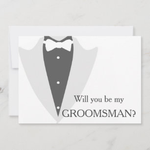 Invitation J'ai la fille, tu seras mon Groomsman ?
