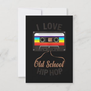 Invitation J'AIME LA VIEILLE ÉCOLE Musique HIP HOP des années