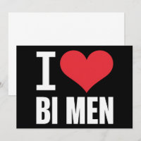 J'aime les hommes bisexuels Bi Fierté de bisexuel 