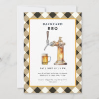 Jardin BBQ Noir En vichy Tap & Beer Keg