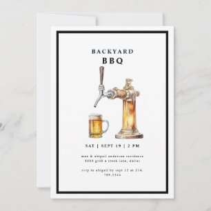 Invitation Jardin BBQ Tap & Beer Keg
