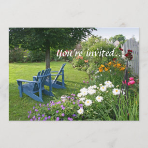 Invitation Jardin de Back Yard