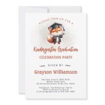 Jardin d'enfants Graduation Fox