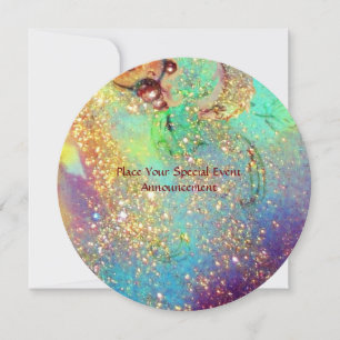 INVITATION JARDIN DES OMBRES PERDUES / MONOGRAMME PAPILLON