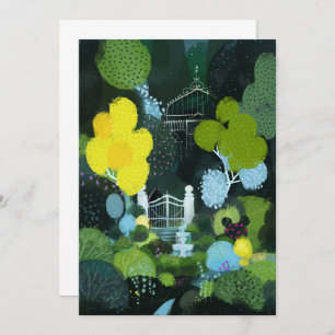 Invitation Jardin d'été