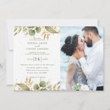 Jardin d'été Aquarelle Mariage floral