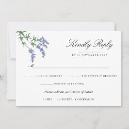 Invitation Jardin d'été Aquarelle Mariage floral
