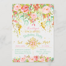 Jardin enchanté Fée Étincelle Anniversaire