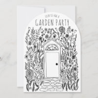 JARDIN Fleurs Porte Doodle à main