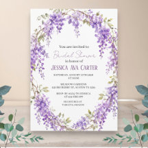 Jardin Floral de Glycine Violet pour la Fête de Ma