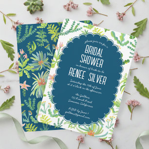 Invitation Jardin Jungle Aquarelle Cadeau de MARIAGE PERSONNA