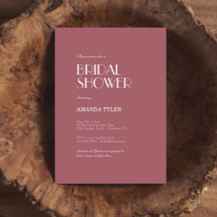 Invitation Jardin rose   Fête des mariées de Mariage Rose fon