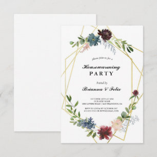 Invitation Jardin Tropical Green House Party