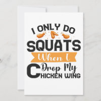 Je ne fais des squats que lorsque je laisse tomber