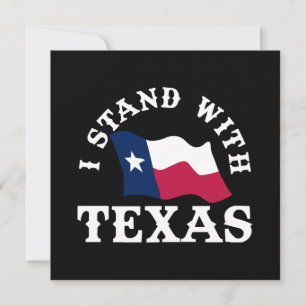 Invitation Je suis avec le Texas