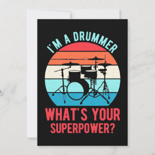 Invitation Je Suis Un Batteur Quelle Est Votre Superpuissance