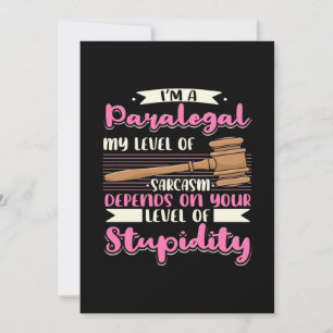 Invitation Je suis un parajuriste