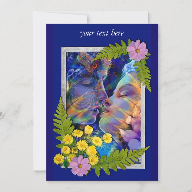 Invitation Je t'aime (Devant)