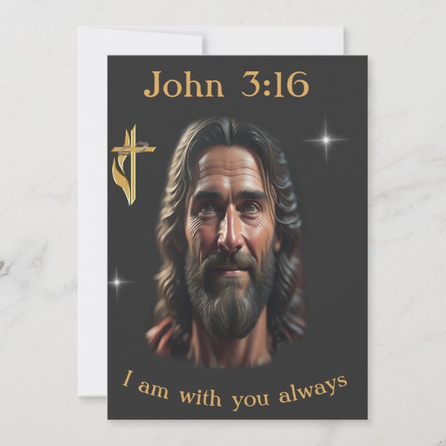 Invitation Jean 3:16 (Devant)