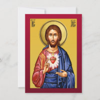 Jésus-Christ fils de Dieu nouveau rouge