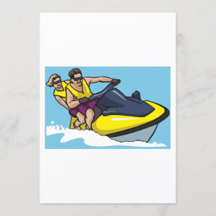 Invitation Jetski Fun