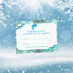 Invitation Jeu de Baby Shower pour Suggestion de Nom de Bébé