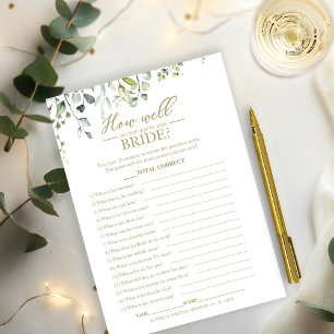 Invitation Jeu de Baby Shower sur la verdure