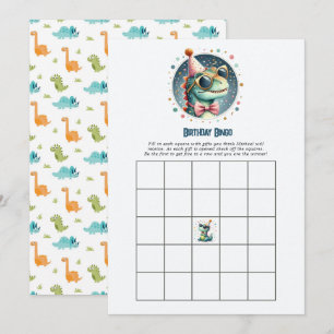 Invitation Jeu de bingo pour l'anniversaire des enfants sur l