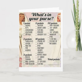 Invitation Jeu de Fête des mariées rétro