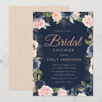 Jeu de script moderne et douche nuptiale marine