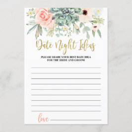 Invitation Jeu d'idées de la nuit des dattes