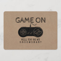 Jeu sur - Amusant joueur Groomsman ou Best Man
