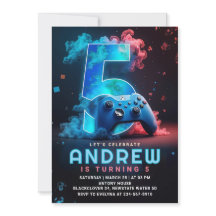 Jeu vidéo 5e fête d'anniversaire
