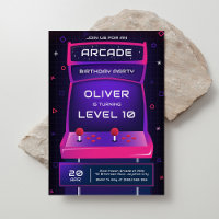 Jeu vidéo Arcade Boy Anniversaire