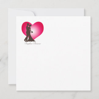 Invitation Jeune couple marié