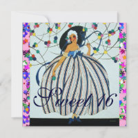 JEUNE FILLE BLANCHE SWEET 16 ANNIVERSAIRE