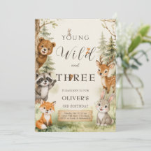 Jeune, sauvage et trois ans - Anniversaire 3 ans R