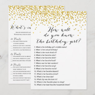 Invitation Jeux d'anniversaire x2 - jeu téléphonique  qui sai