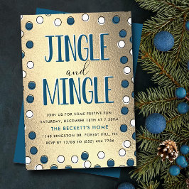Invitation Jingle & Mingle Modern Holiday Party