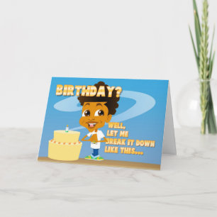 Invitation Johnny Nutshell   Birthday Fête Invite