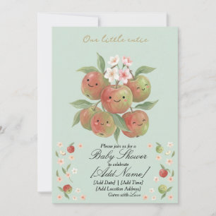 Invitation Joli Apple Notre petite chérie Anniversaire
