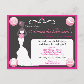 Invitation Joli En Rose