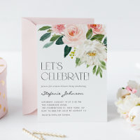 Jolie aquarelle Fleurs Jardin Sweet sixteen