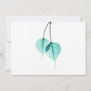 Invitation Jolie feuille