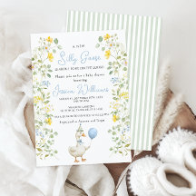 Jolie oie Silly Floral Baby Boy Douche