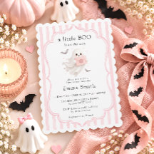 Jolie petite fille Halloween Baby Shower