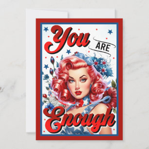 Invitation Jolie Pin-Up_ Tu Es Suffisant