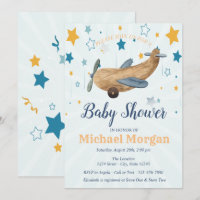 Jouet Avion, Fête Bébé Étoiles