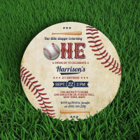 Jouets de baseball vintages 1er anniversaire