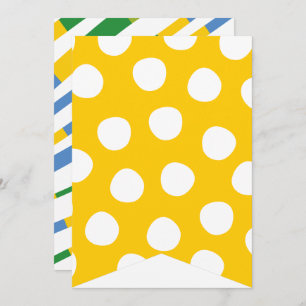 Invitation Jouets de garçons Transport Bonne bannière de fête